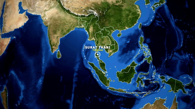EARTH-ZOOM-IN-MAP---THAILAND-SURAT-THANI