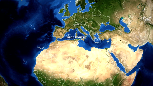 EARTH-ZOOM-IN-MAP---TUNISIA-SIDI-BOUZID
