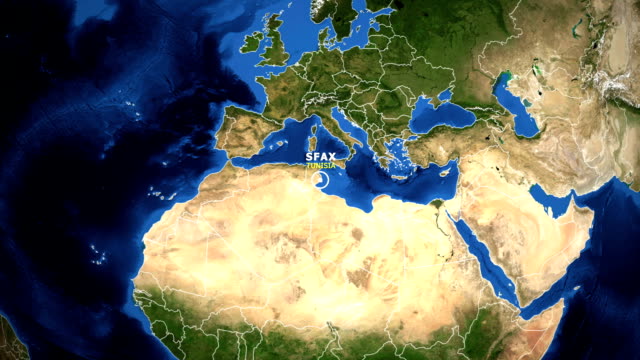 EARTH-ZOOM-IN-MAP---TUNISIA-SFAX