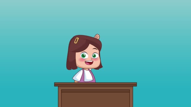 Schule-und-Kinder-HD-animation