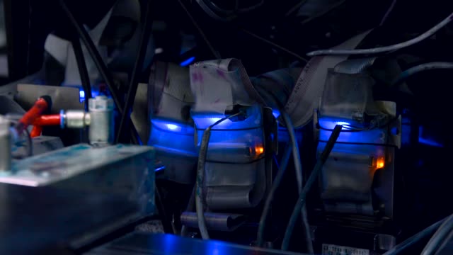 Sensors-Readers-in-Machine-Blue-Lights-Engineering-Technology