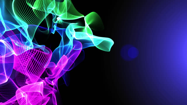 Giro-espectro-Color-Plasma-alboroto-en-movimiento