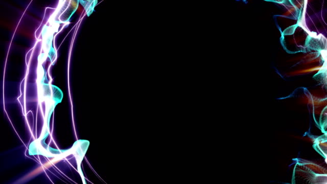 Magical-Particles-Ring-Abstract-Background,-Animation,-Rendering,-Loop
