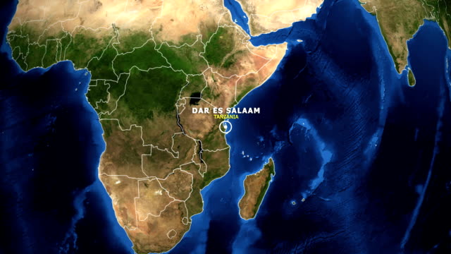EARTH-ZOOM-IN-MAP---TANZANIA-DAR-ES-SALAAM