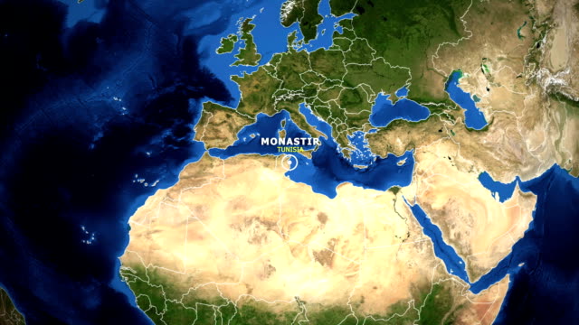 EARTH-ZOOM-IN-MAP---TUNISIA-MONASTIR