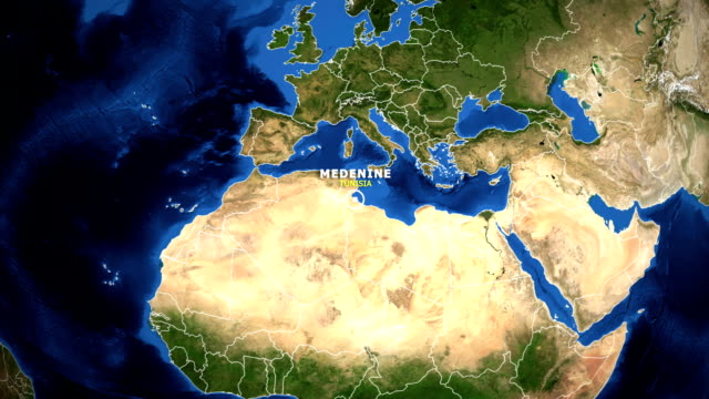 EARTH-ZOOM-IN-MAP---TUNISIA-MEDENINE