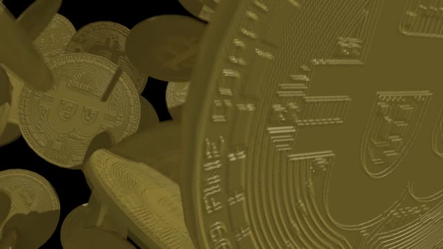 Bitcoin-Wachstum-Animation