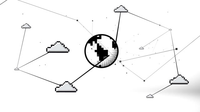 Cloud-Computing-Welt-Netzwerk