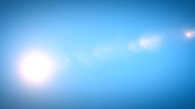 Gran-brillante-el-sol-moviéndose-en-el-cielo-azul-en-time-lapse-animación-3D-con-ningunos-rayos.-Naturaleza-y-concepto-de-tiempo.