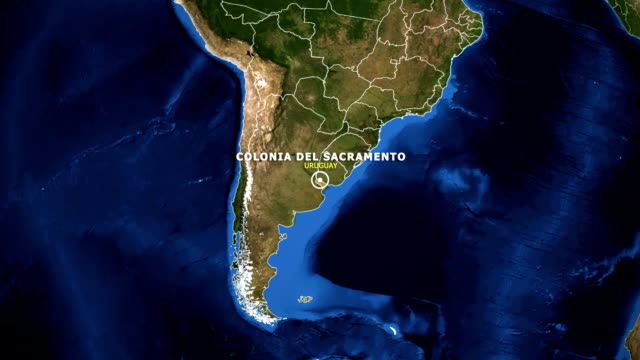 EARTH-ZOOM-IN-MAP---URUGUAY-COLONIA-DEL-SACRAMENTO