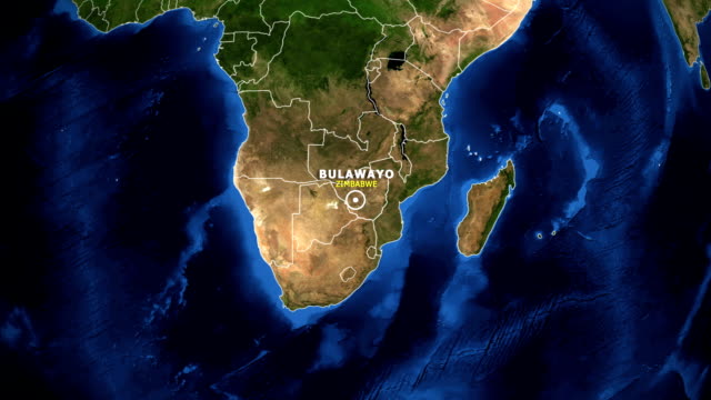 EARTH-ZOOM-IN-MAP---ZIMBABWE-BULAWAYO