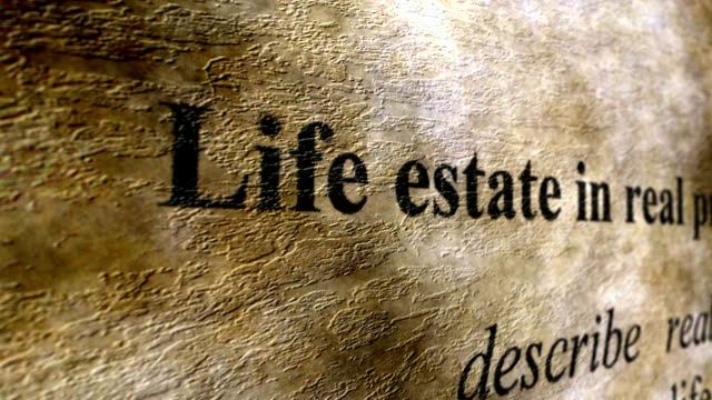 Life-estate-in-real-property
