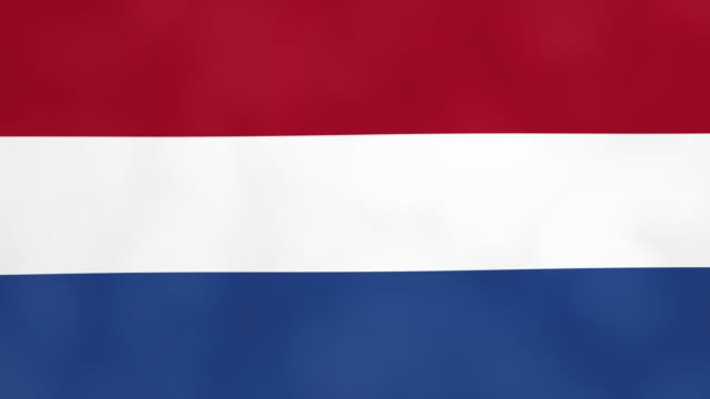 Die-Niederlande-Land-winken-3D-Flagge-Duo-Übergang-Hintergrund