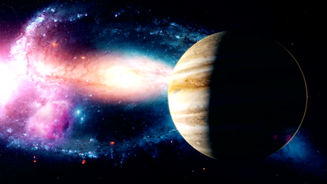 Realistische-schönen-Planeten-Jupiter-aus-dem-Deep-space