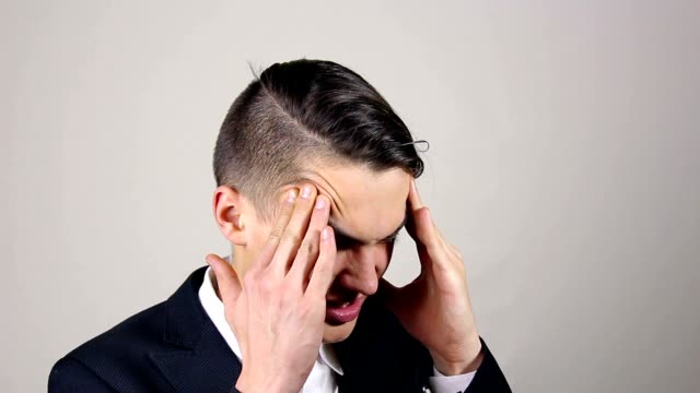 Headache,-Stressful-Work-Overload-for-Businessman