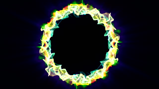 Magische-Partikel-Ring-abstrakten-Hintergrund
