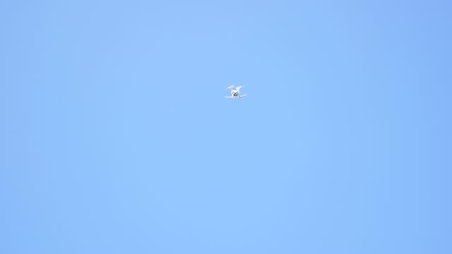 Die-Drohne-steigt-in-den-Himmel