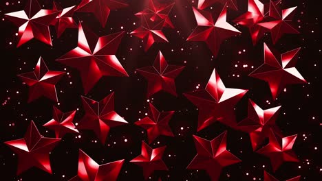 Red-Falling-Stars-Background-Loop