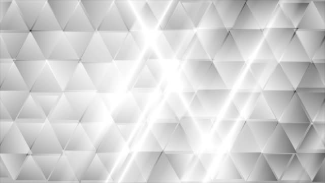 Clip-de-vídeo-de-triángulos-geométricos-abstractos-tech-gris