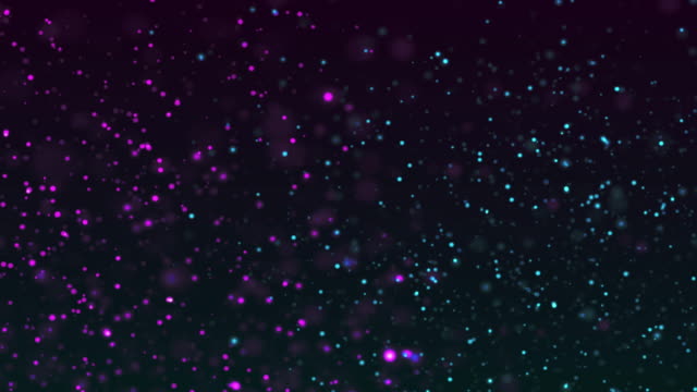 Animation-Abstract-Multi-Colored-Particles-Background
