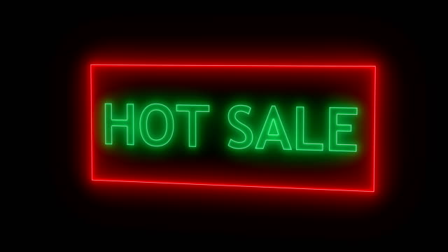 Neon-hot-sale-sign