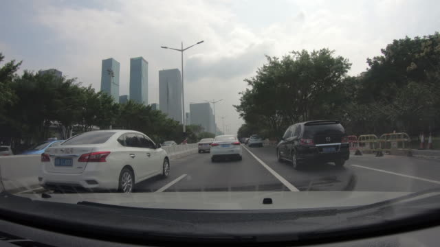 Driving-a-Car-on-city-road