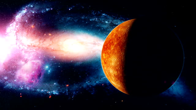 Realistische-schönen-Planeten-Merkur-aus-dem-Deep-space