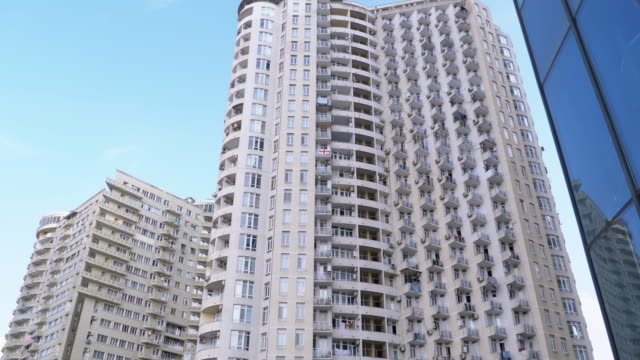 Apartments-in-a-Multi-story-Building-or-Skyscraper.-Panoramic-view-of-the-Exterior
