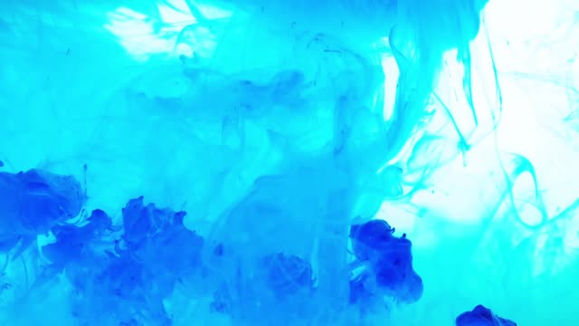 Blue-magic-abstraction-on-white-background.
