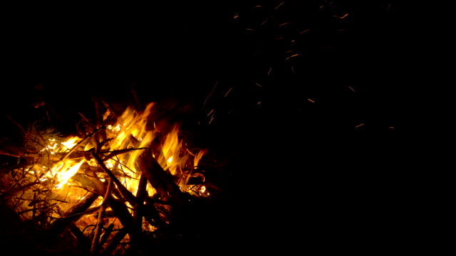 Fire-in-nature.-Bokeh-from-the-fire.