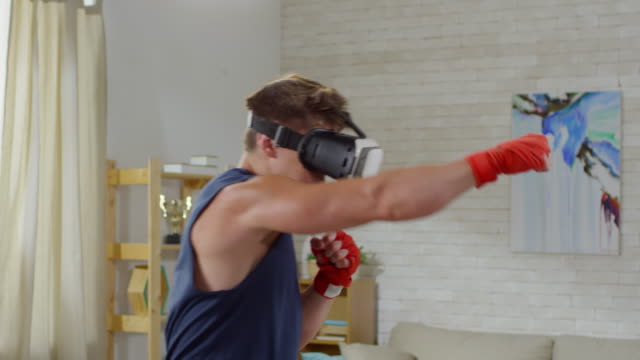 Young-Man-Practicing-Boxing-Movements