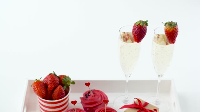 red-sweets-and-champagne-in-st-valentines-day