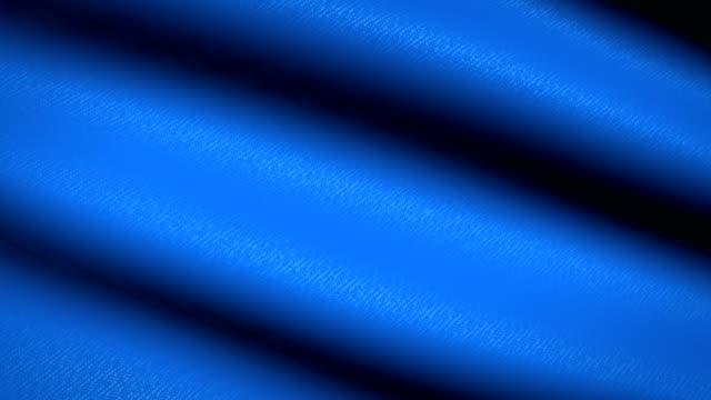 Blue-Flag-Waving-Textile-Textured-Background.-Seamless-Loop-Animation.-Full-Screen.-Slow-motion.-4K-Video