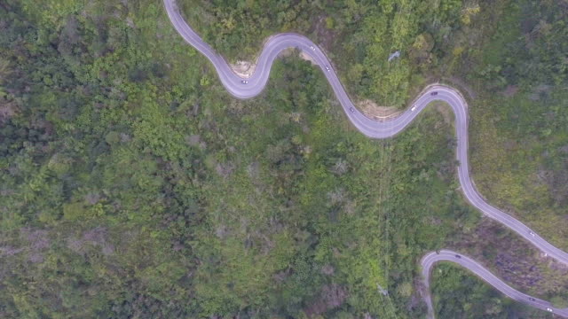 AERIAL-Road-On-Mountain-Pass