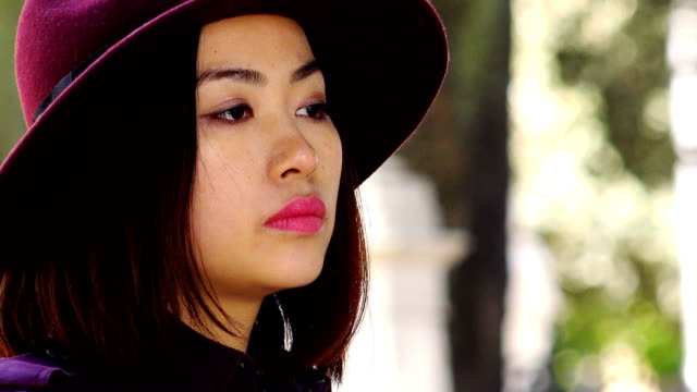 portrait-of-sad-thoughtful-30s-asian-woman-in-the-city