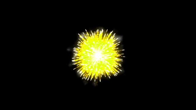 Feuerwerk-auf-schwarzem-Hintergrund