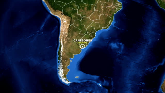 EARTH-ZOOM-IN-MAP---URUGUAY-CANELONES