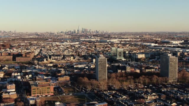 Luftaufnahmen-von-Newark,-New-Jersey