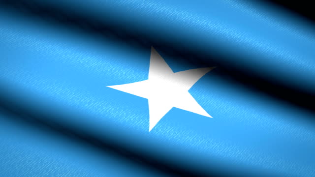 Somalia-Fahnenschwingen-Textile-strukturierten-Hintergrund.-Seamless-Loop-Animation.-Vollbild.-Slow-Motion.-4K-Video