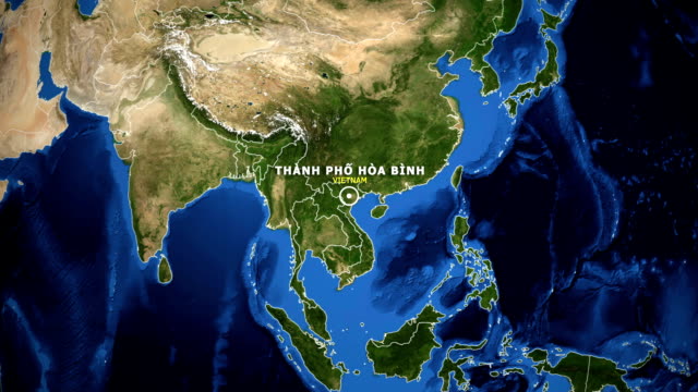 EARTH-ZOOM-IN-MAP---VIETNAM-THANH-PHO-HOA-BINH