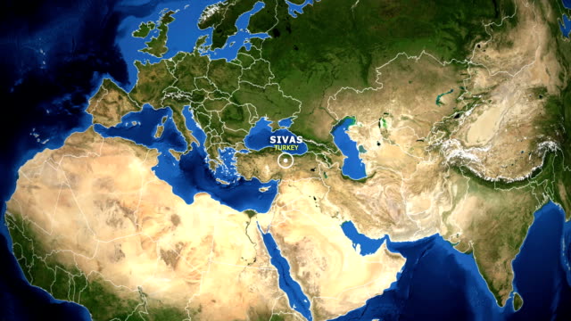 EARTH-ZOOM-IN-MAP---TURKEY-SIVAS