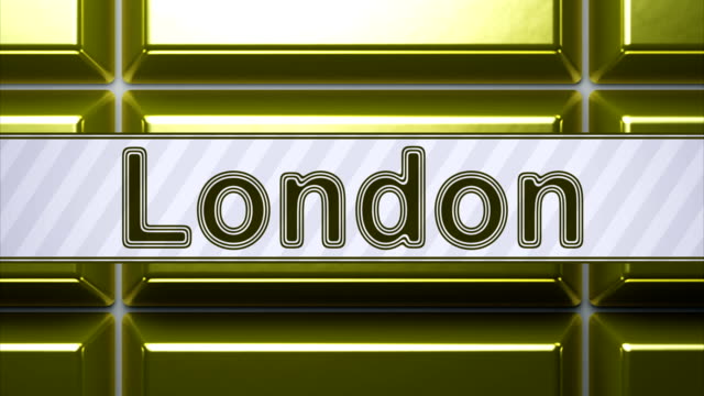 London.-Looping-footage-has-4K-resolution.