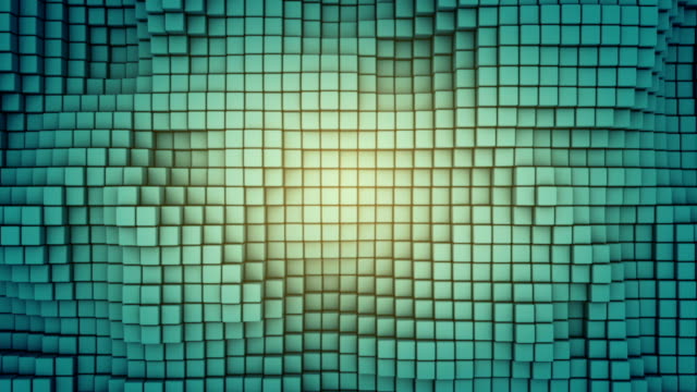 Wavy-surface-of-cubes-seamless-loop-3D-render-animation