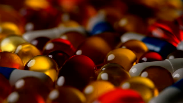 light-illuminates-many-pills-and-vitamins-of-different-colors