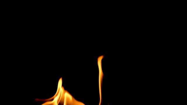 Detaillierten-Feuer-Hintergrund,-Zeitlupe,-nahtlose-Schleife
