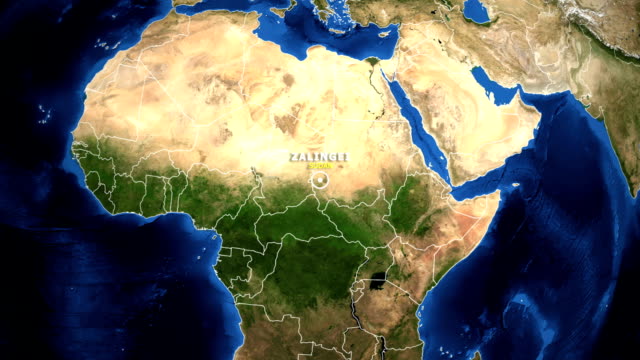 EARTH-ZOOM-IN-MAP---SUDAN-ZALINGEI
