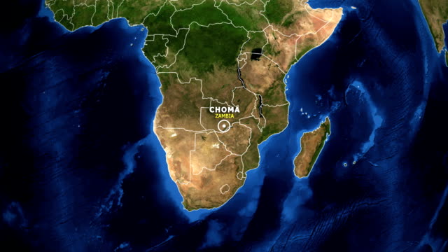 EARTH-ZOOM-IN-MAP---ZAMBIA-CHOMA