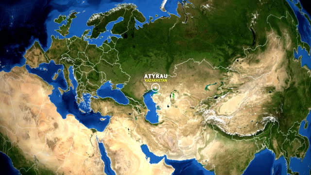 EARTH-ZOOM-IN-MAP---KAZAKHSTAN-ATYRAU