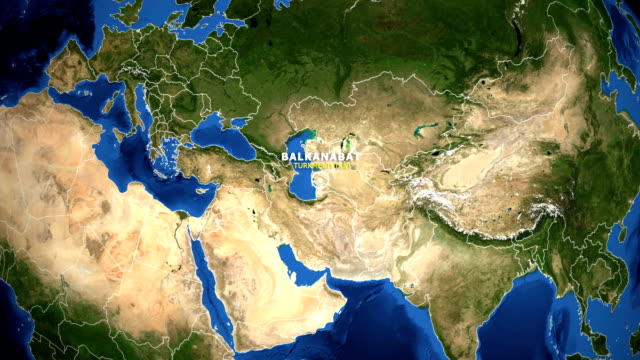 EARTH-ZOOM-IN-MAP---TURKMENISTAN-BALKANABAT