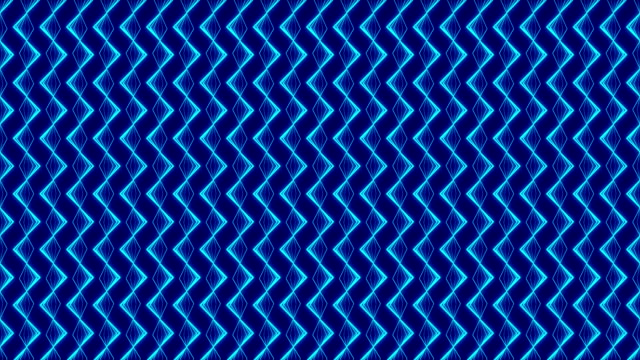Abstract-Line-glowing-right-angle-zigzag-rotate-moving-illustration-blue-color-on-dark-blue-background-seamless-looping-animation-4K-with-copy-space